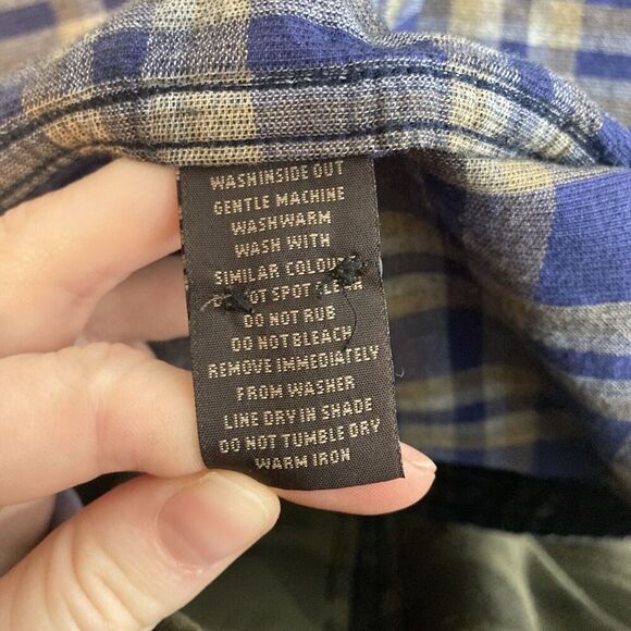 Rodd & Gunn Men’s Navy Green‎ Plaid Button Up Woven Shirt Sz S Elevated Basics - Picture 11 of 13